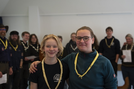 Pigerne, der lavede lejrsangen